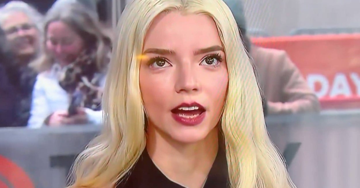 People Think This Anya Taylor-Joy Question On The "The Today Show" Is The Weirdest Ever Asked