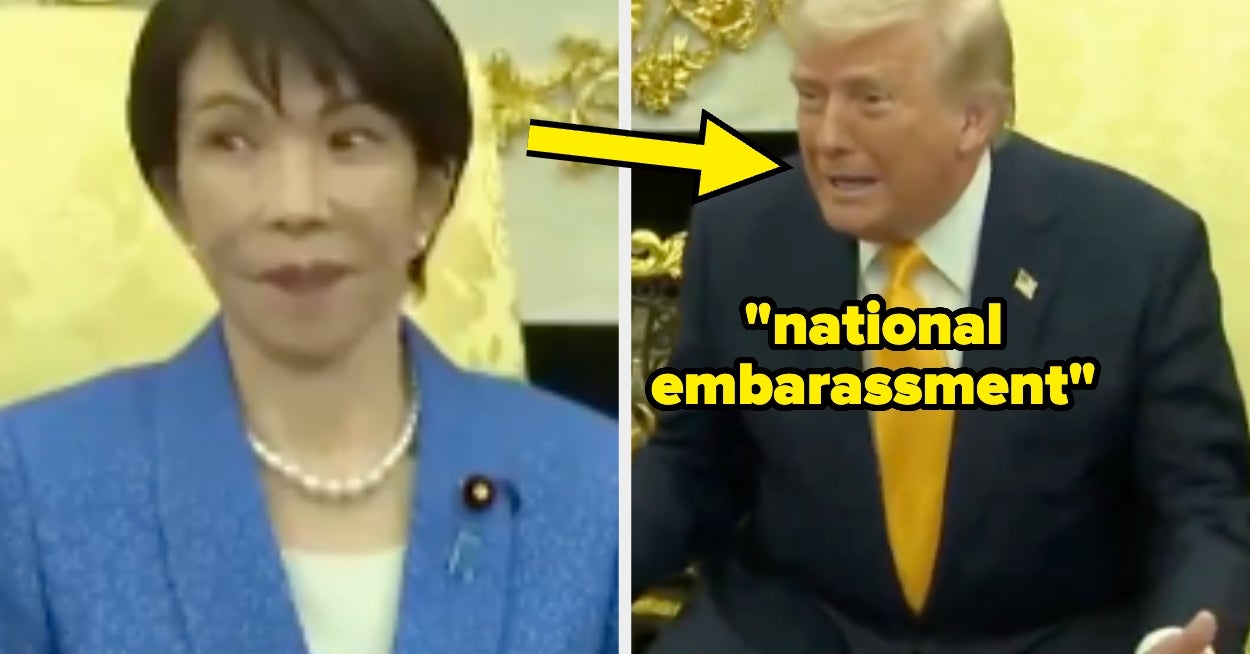 "The Entire US Cringed At The Same Time": Trump Just Embarassed Us All Again With This Tasteless "Joke" He Made In Front Of Another World Leader
