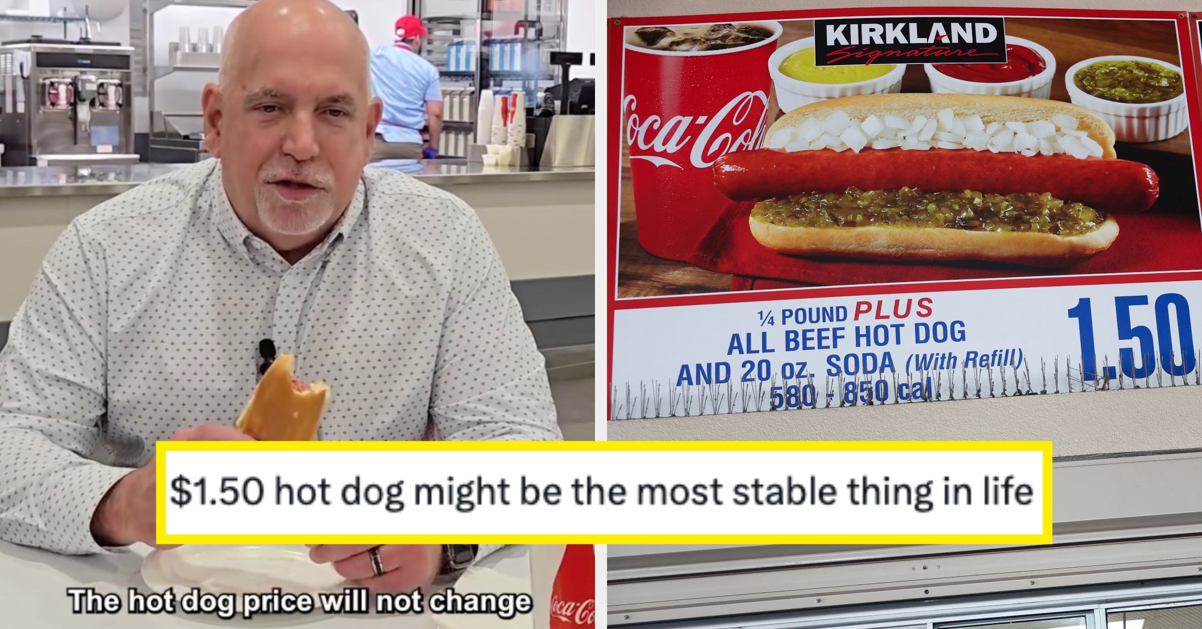 Costco's $1.50 Hot Dog Combo Has Survived 40+ Years Of Inflation, And The CEO Just Promised It's Not Changing Anytime Soon
