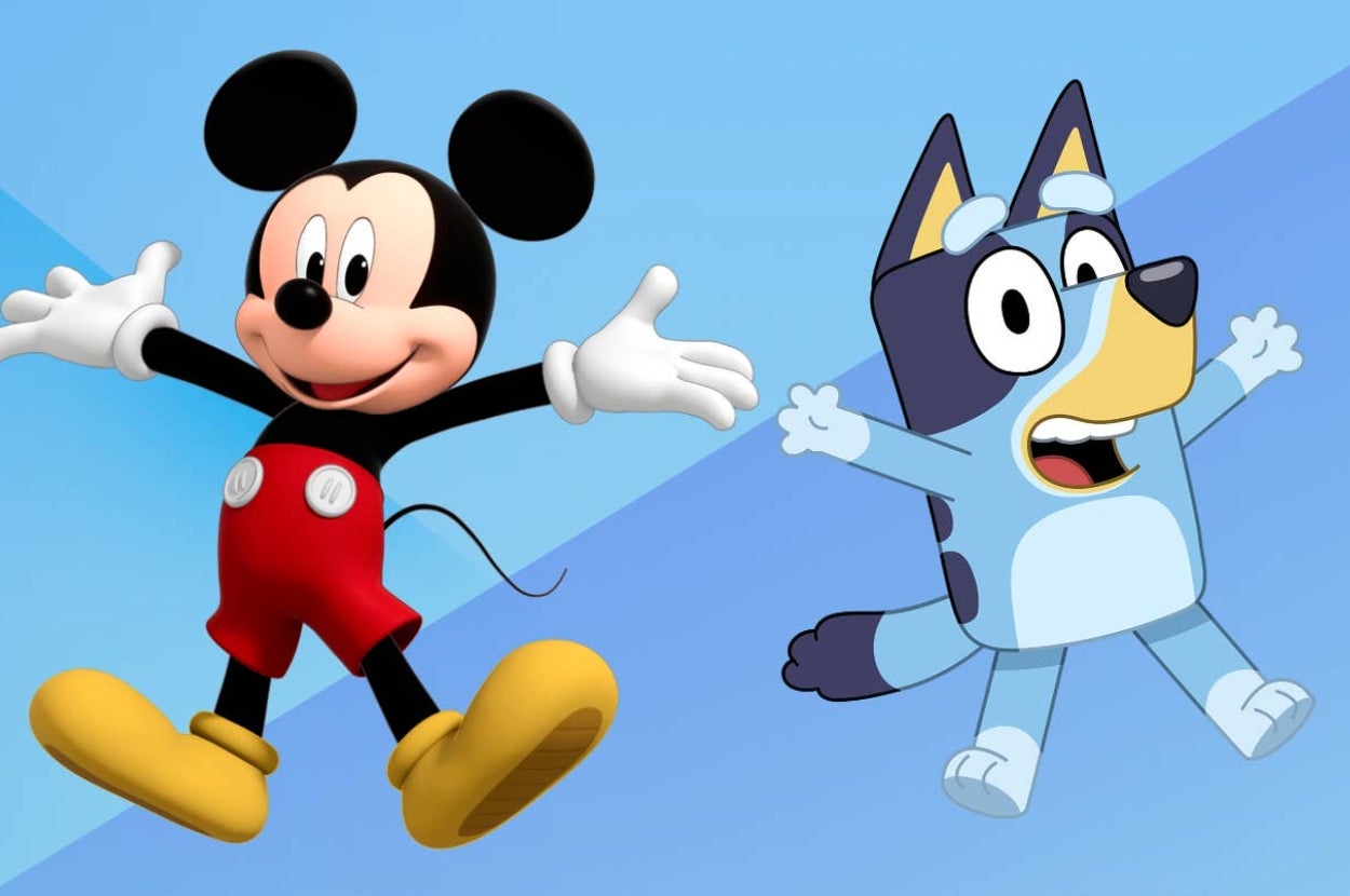 Mickey Mouse And Bluey Are Officially Crossing Over, And I’m Not Emotionally Prepared