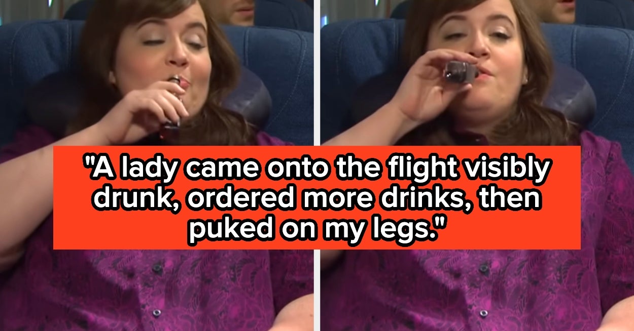 People Are Getting Candid About Their Most Frustrating Experiences Flying, And Between The Puke, Poop, And Turbulence, I'm Sick