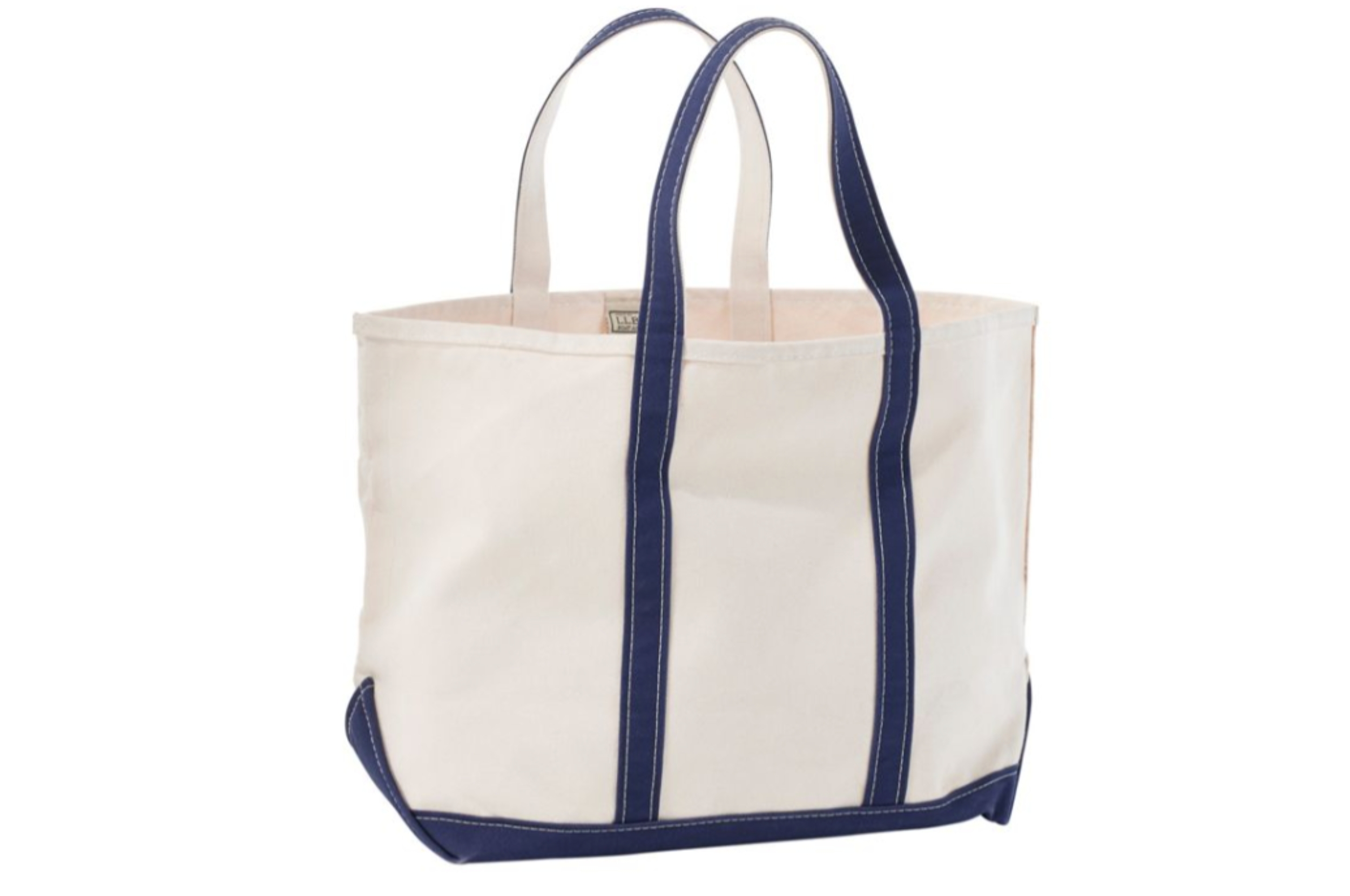 A canvas tote container  with dual handles and contrasting trim, suitable for casual oregon  formation  outings