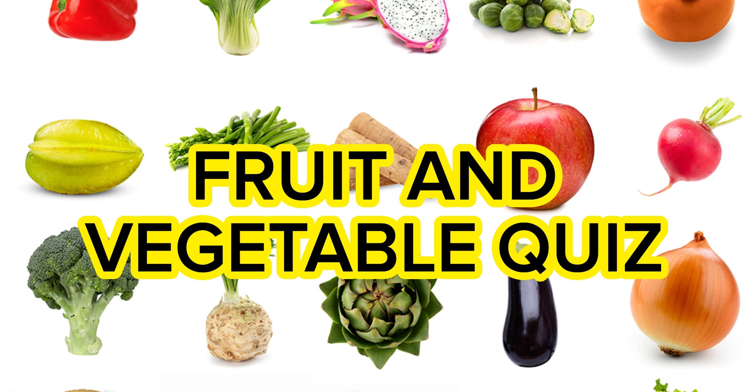 I'm Not Saying You're A Child, But If You Can't Identify These Basic Fruits And Vegetables, We Need To Talk