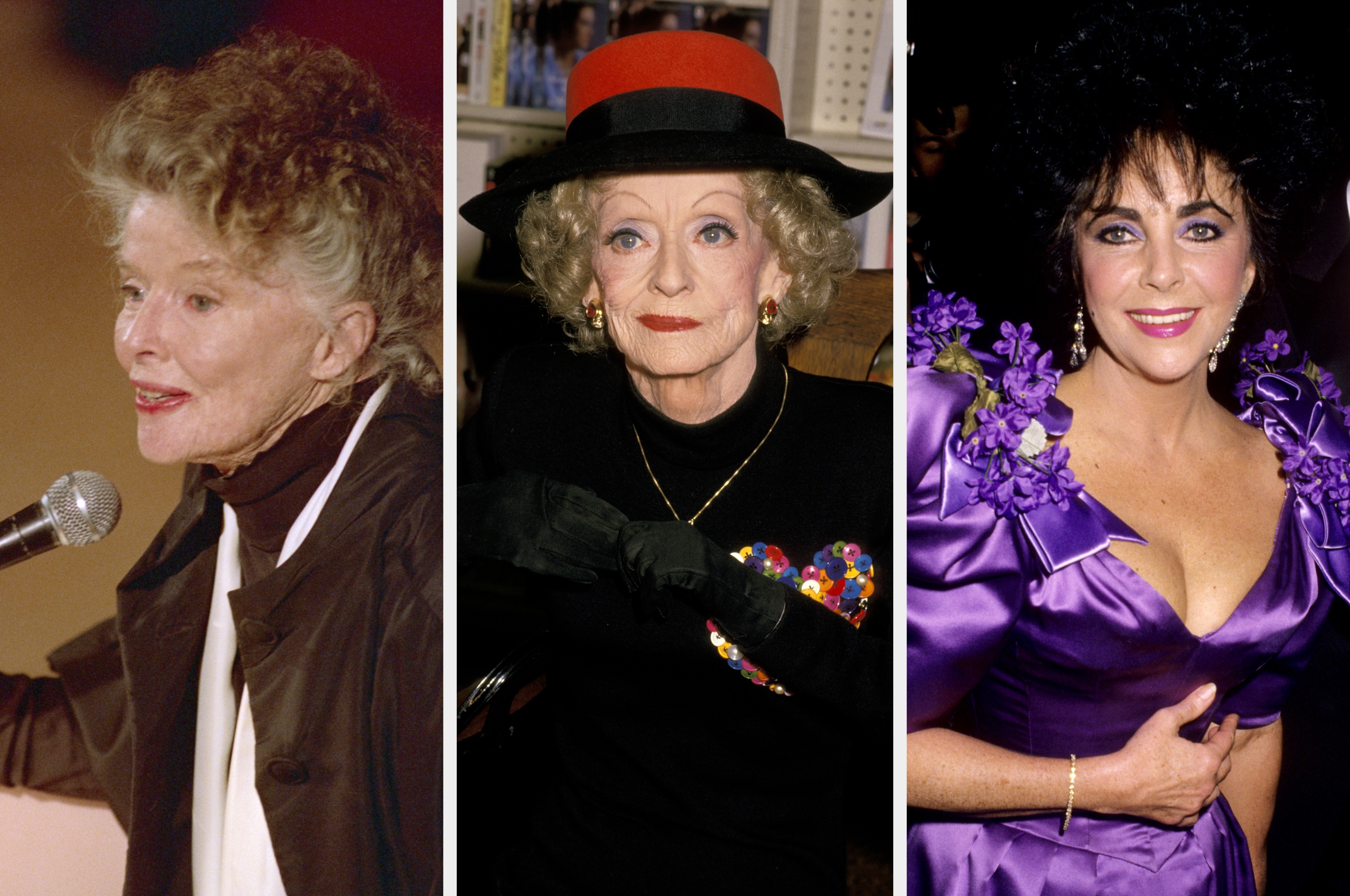 Purple gown with angiosperm details