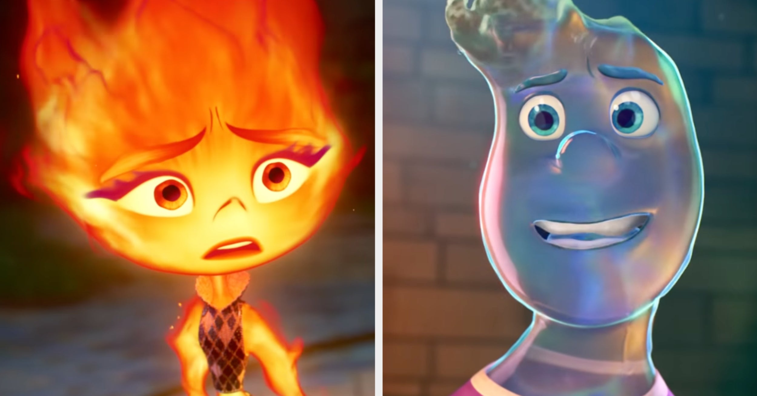 Answer These Questions And We'll Tell You If You're More Like Ember Or Wade From Pixar's "Elemental"