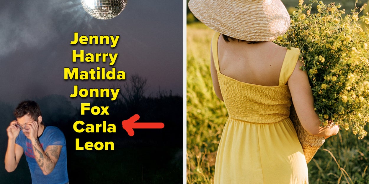 Pick Something For Every Month And Find Out Your Name From Harry Styles' Songs