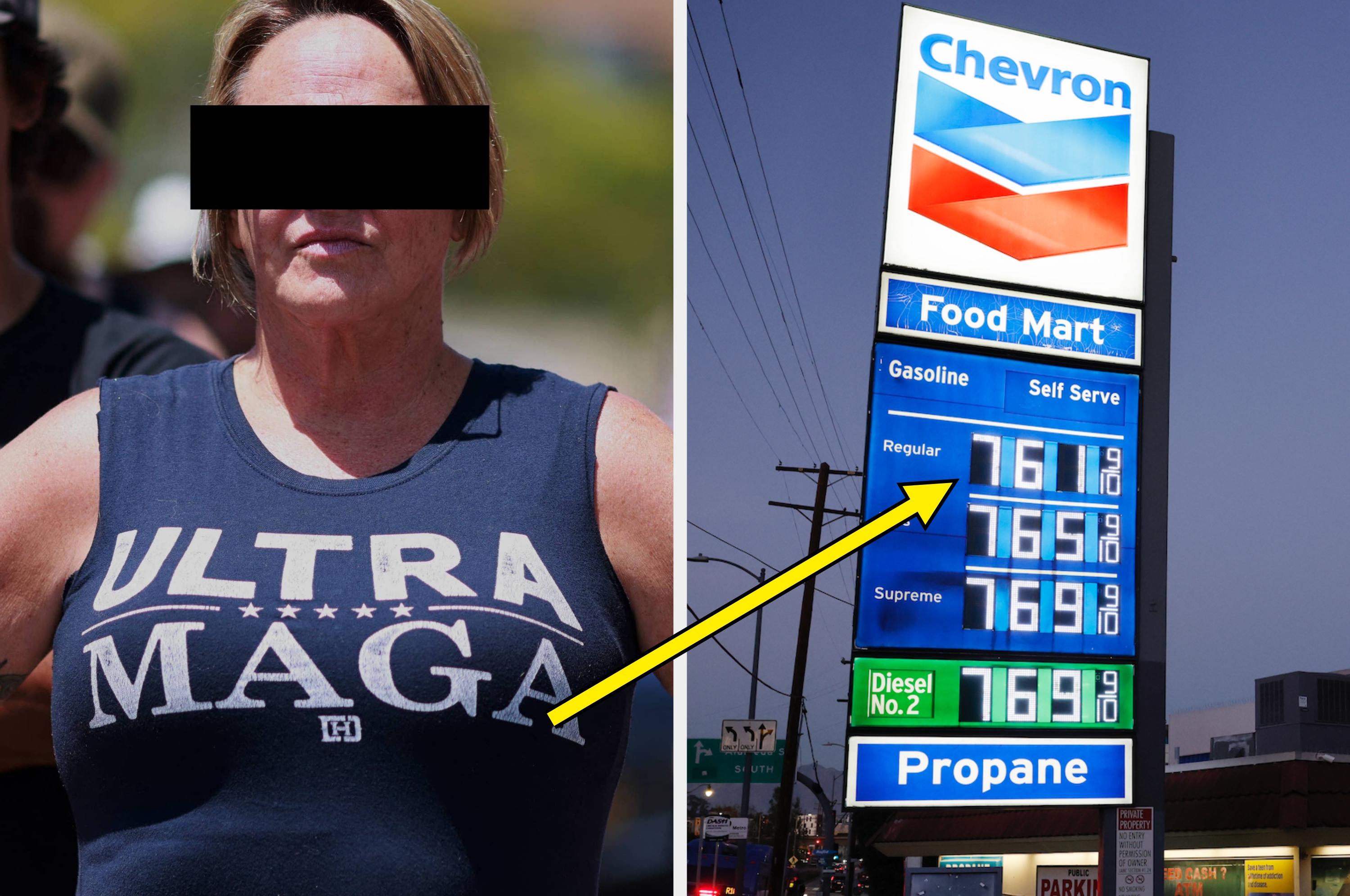 buzzfeed.com - Michaela Bramwell - MAGA Voters Are Losing It At Trump Over Gas Prices, And It's The Most Predictable Plot Twist Of The Year