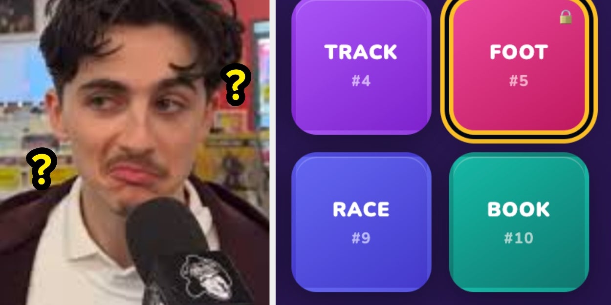 If You Can Solve Today's Word Chains, You Have A Huge Brain