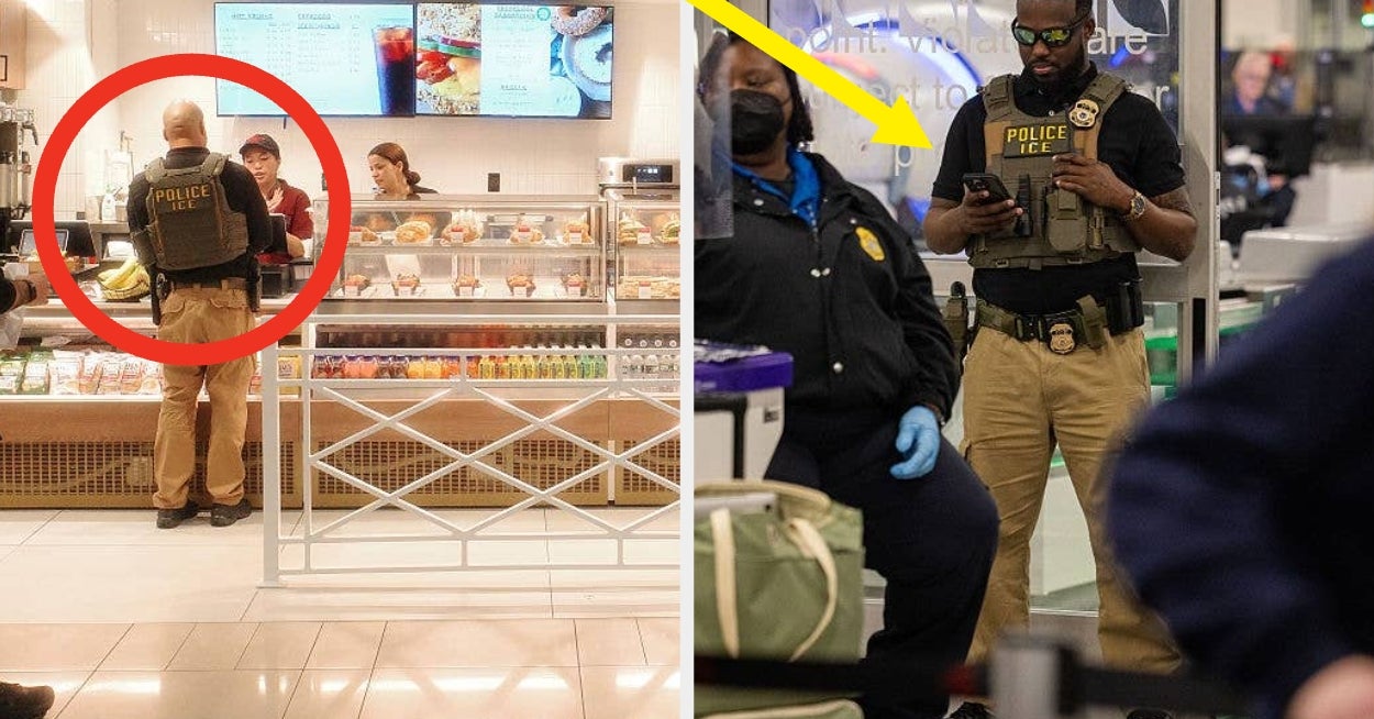 30 Photos Showing Just How Wildly Busy ICE Agents Have Been At Airports