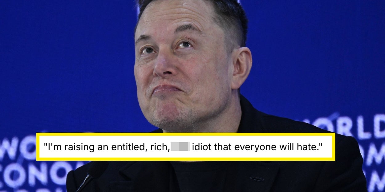 Elon Musk Tells Awkard Story About Son, Saxon