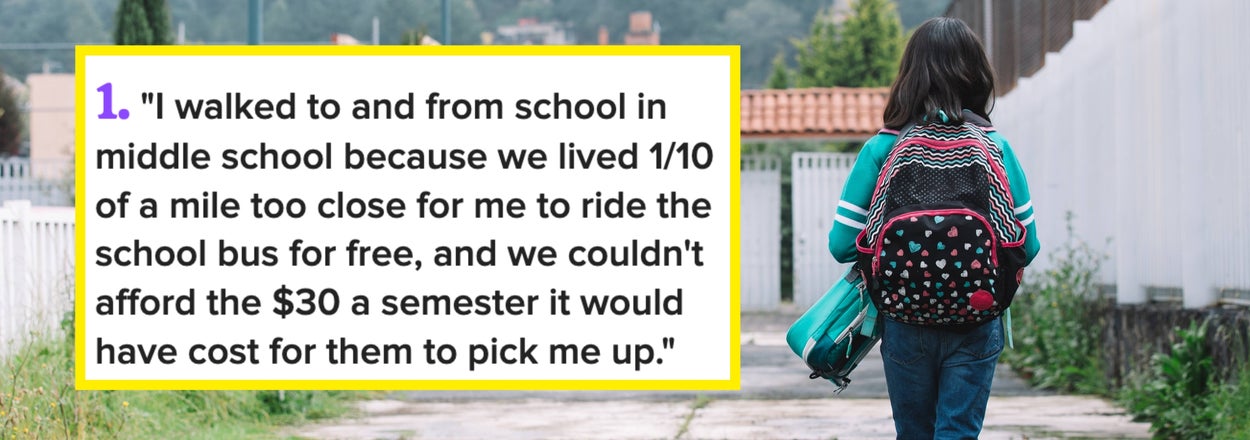 People Are Sharing The Moments They Realized They Were Poor Growing Up, And It Really Highlights How Bad The Financial Divide In Our Country Has Always Been
