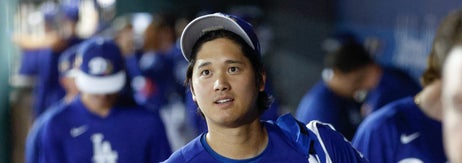 アリゾナ州で行われたスプリングトレーニングで撮影されたロサンゼルス・ドジャースの大谷翔平選手（＝2026年3月20日撮影）/ Brandon Sloter / Getty Images