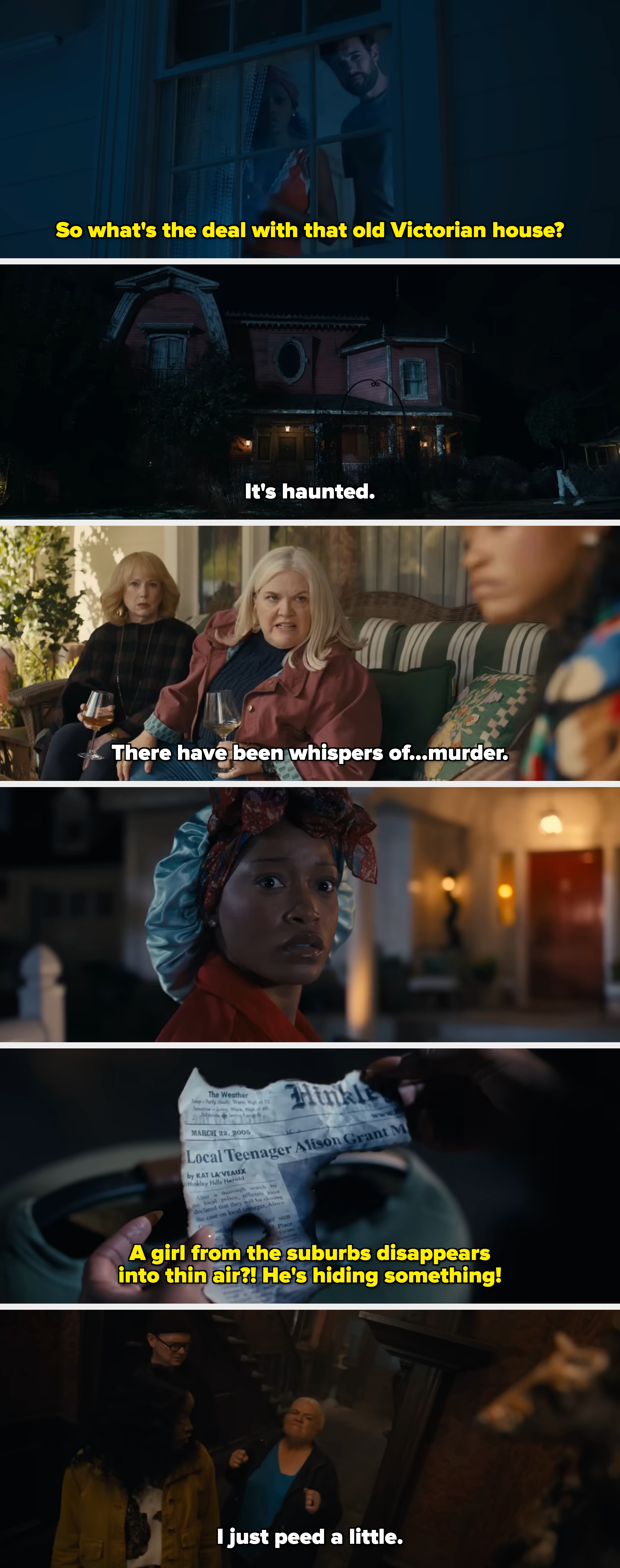 A acrophobic pistillate and a antheral with a stroller basal successful a suburban neighborhood