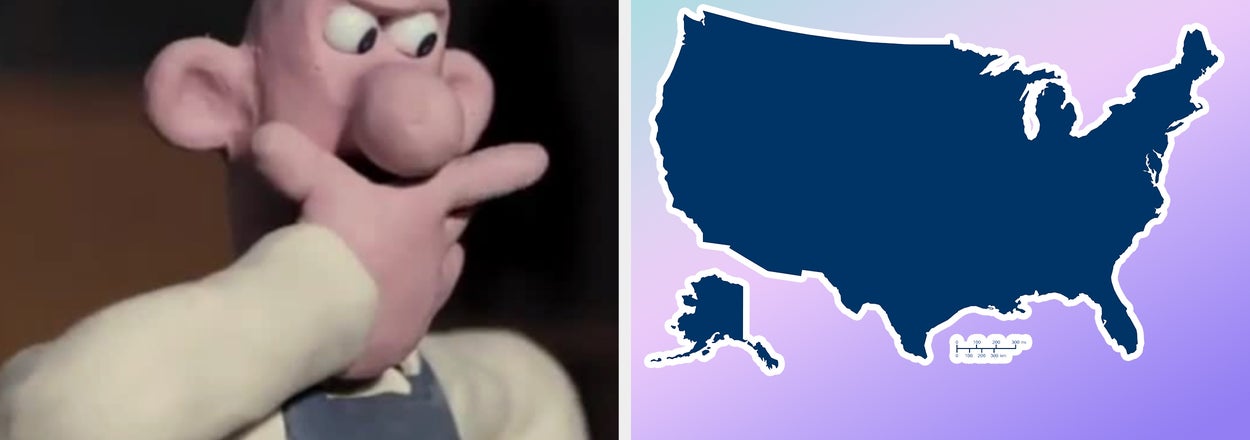 Only Geography Wizards Can Correctly Click All 50 US States On This Borderless Map
