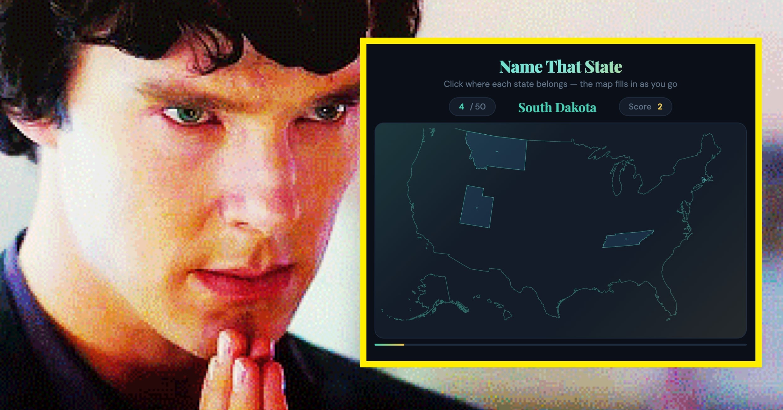 If You Can Identify All 50 US States On This Blank Map, You Deserve A Geography Trophy