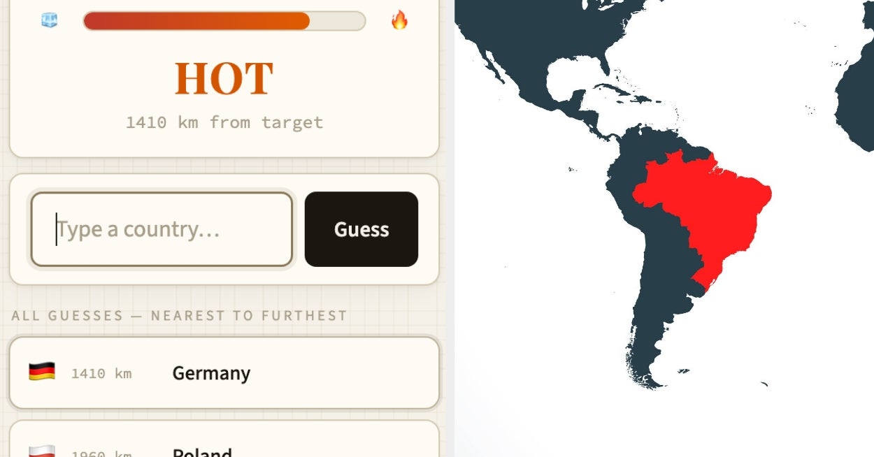 If You Can't At Least Pass Easy Mode On This Geography Quiz, I'm Honestly Gonna Be Disappointed