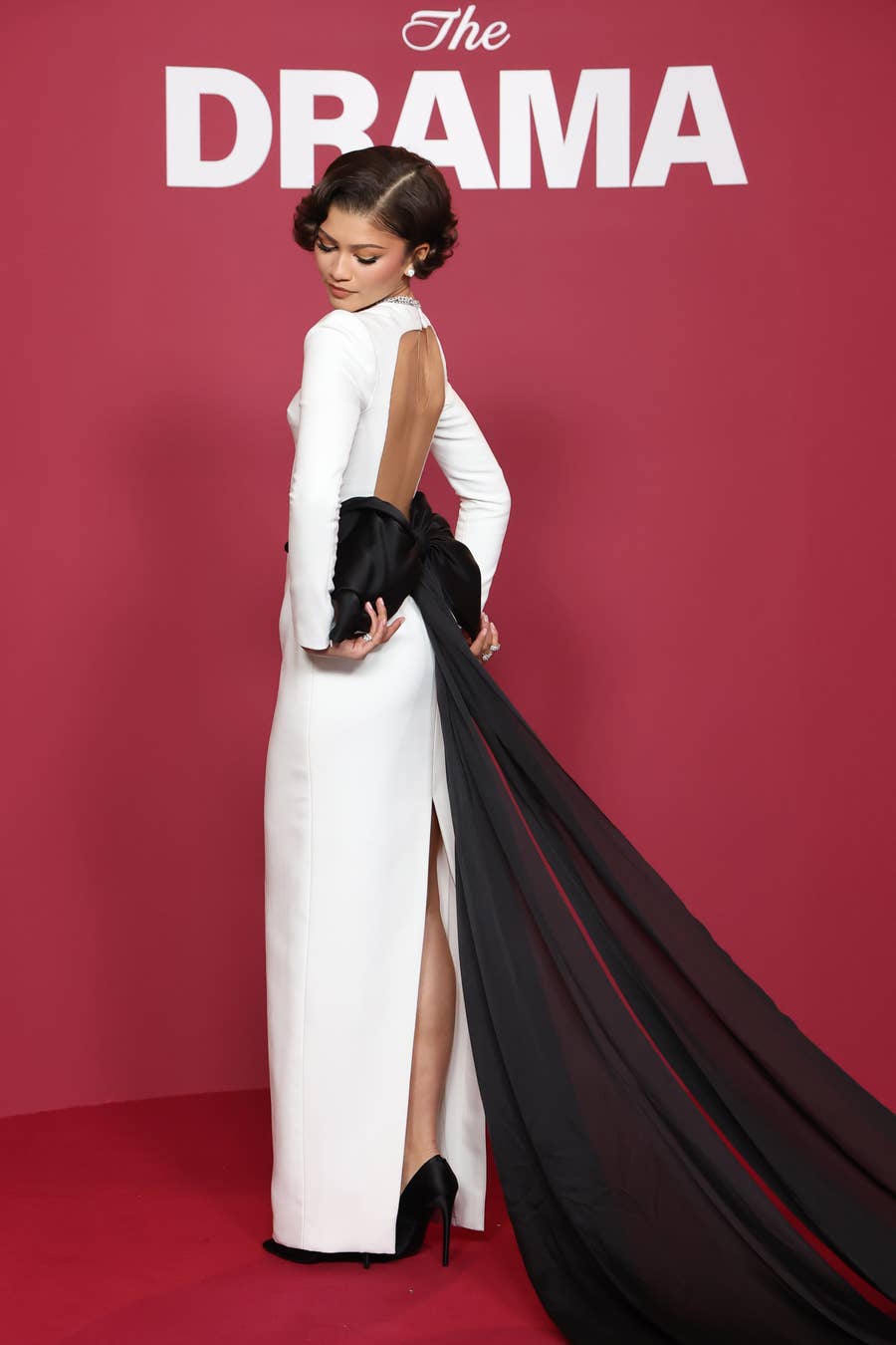 slim fit dress slacks Zendaya" Dress  Fjolla Haxhismajli