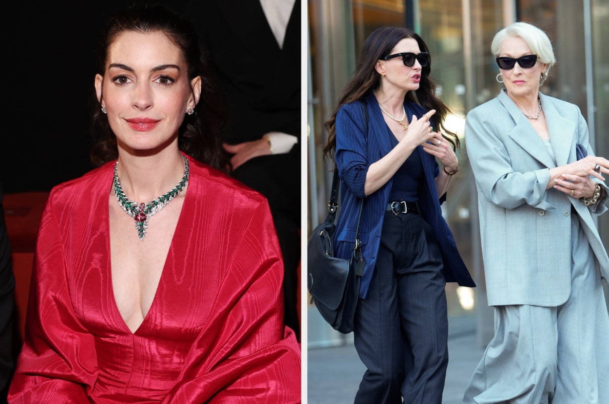 Anne Hathaway Made Sure That "Alarmingly Thin" Models Wouldn't Be In "The Devil Wears Prada 2"