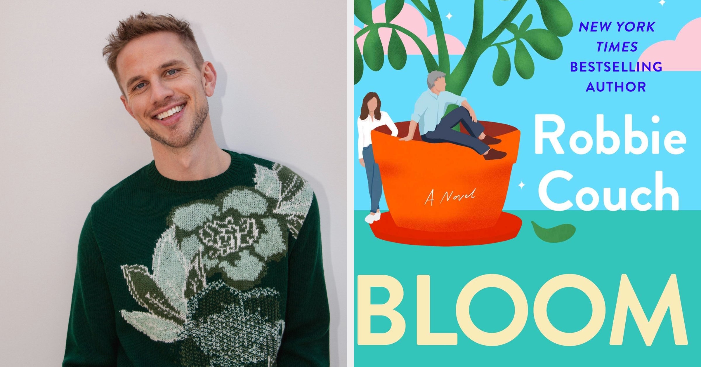 Author Robbie Couch Talked To Us About His New Book "Bloom," A Story About Grief, Family, And A Scene-Stealing Dying Houseplant