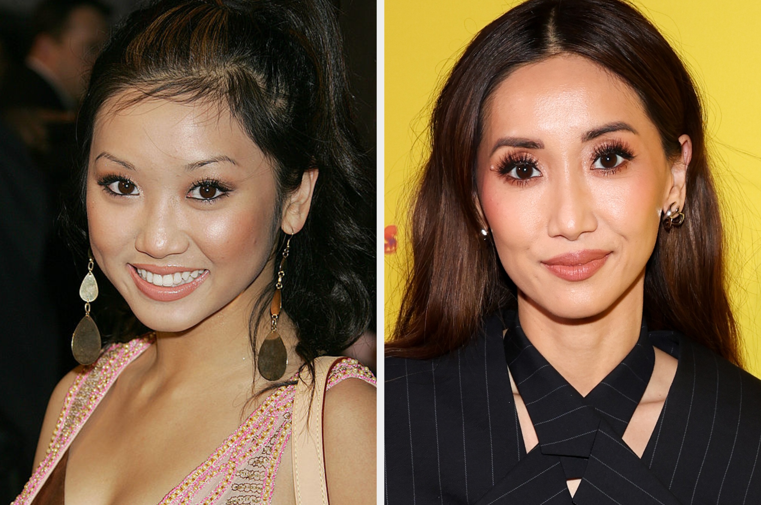 mature, elegant with sleek hairstyle