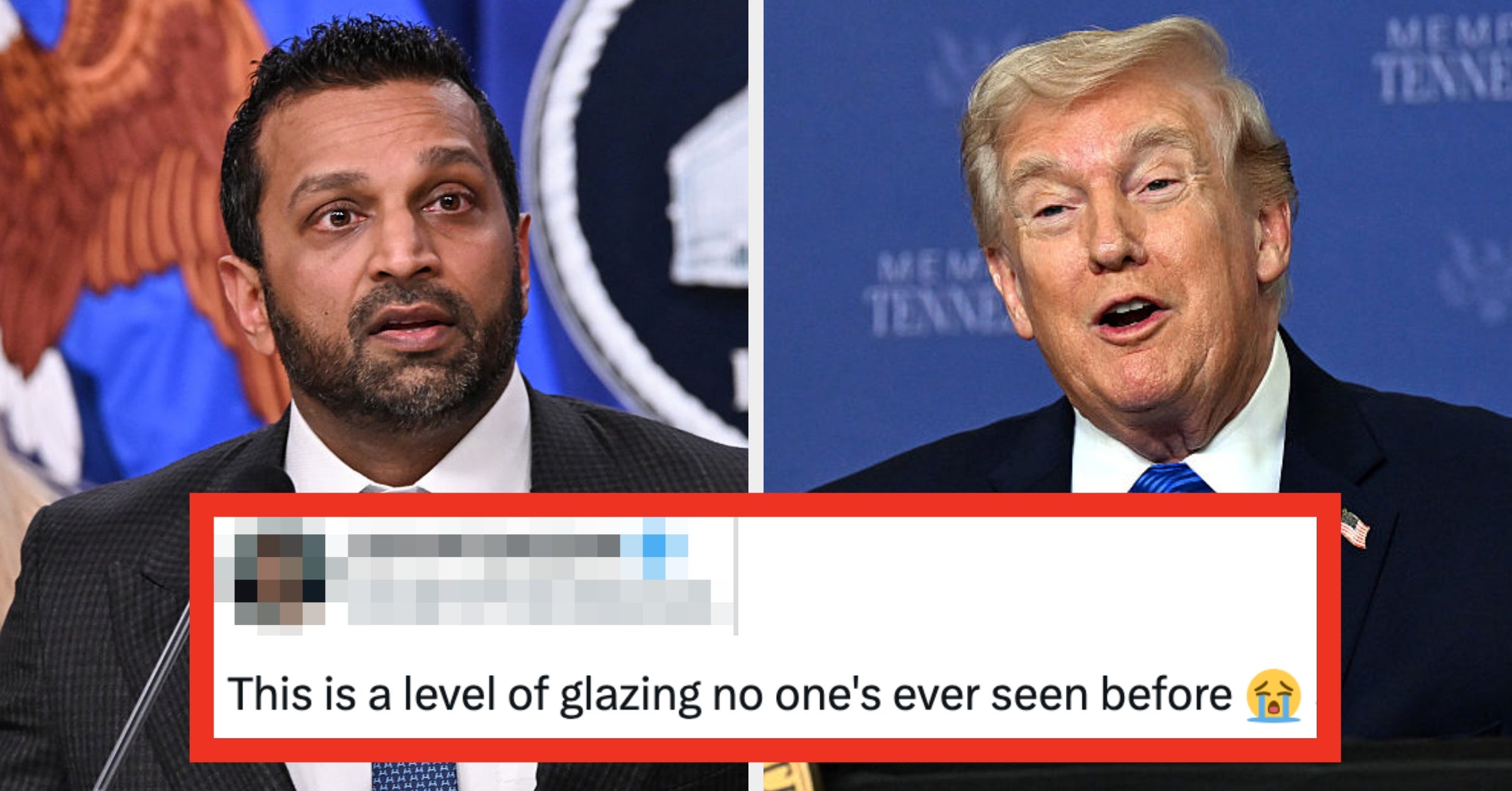 Kash Patel Complimented Trump 11 Times In A 2-Minute Speech, And Yes, I Counted