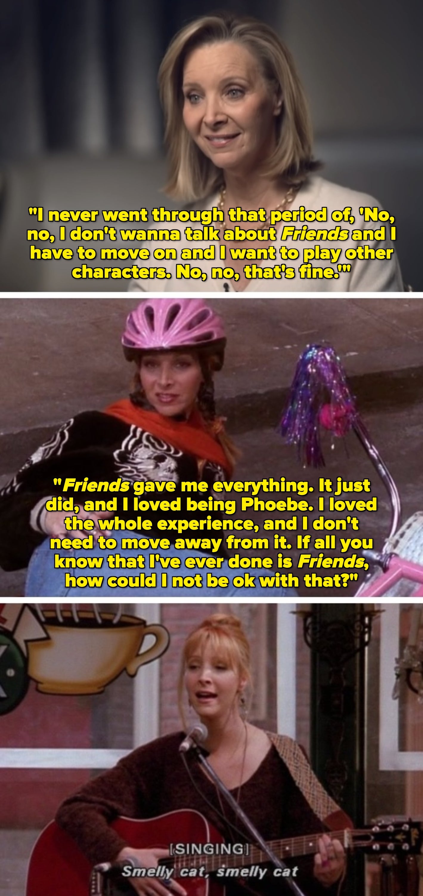 Lisa Kudrow connected  "CBS Sunday Morning;" Kudrow connected  "Friends"