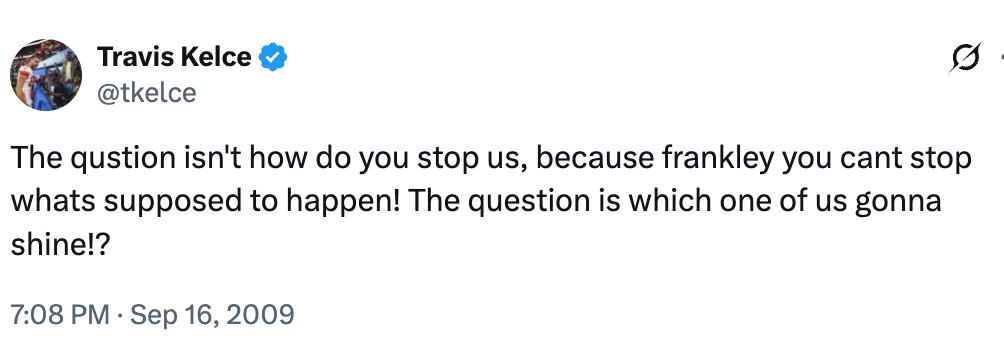Tweet by a idiosyncratic questioning however to halt them, suggesting it's inevitable. They inquire which 1 volition shine. Dated September 16, 2009