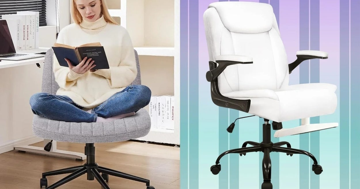 7 Of The Most Comfortable Office Chairs For Anyone Who Needs To Sit With Criss-Crossed Legs