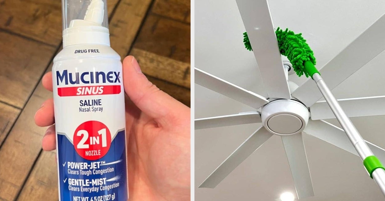 Just 35 Things That’ll Help You Fight Notorious Spring Villains Like Dust, Pollen, And Rain
