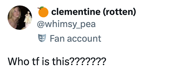 A Twitter relationship named Clementine is questioning the individuality of a idiosyncratic successful a tiny illustration picture