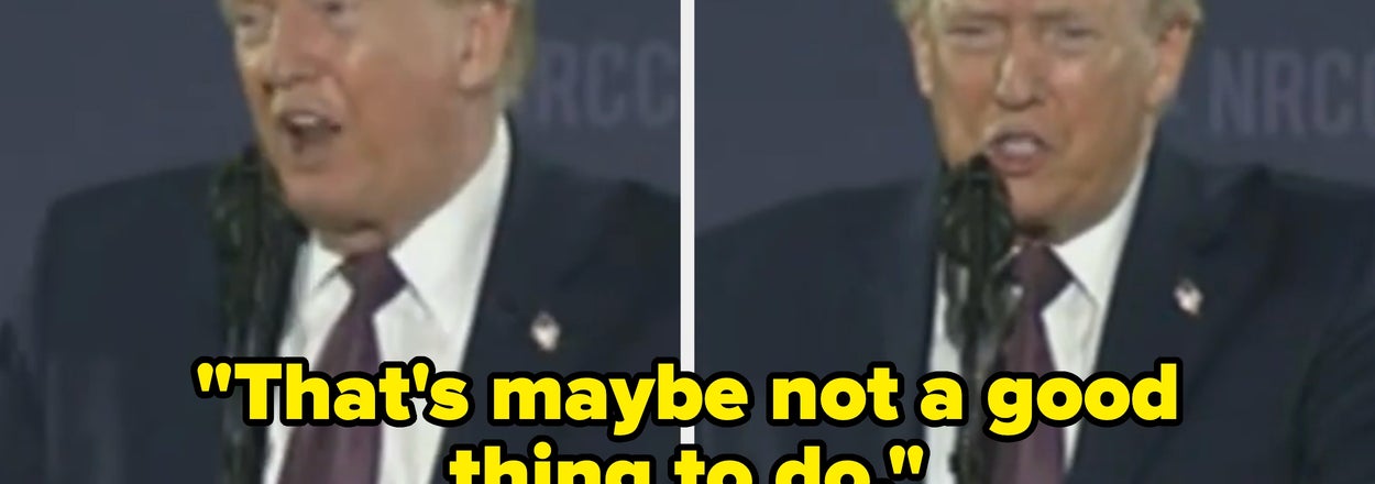 "He's Literally Telling On Himself" — Uhhh, Trump Just Made A BIG Confession During His Latest Speech