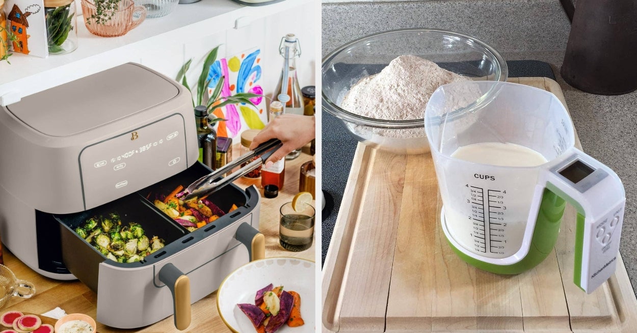 27 Kitchen Essentials If You’re *Actually* Trying To Cook More And Eat Less Take Out