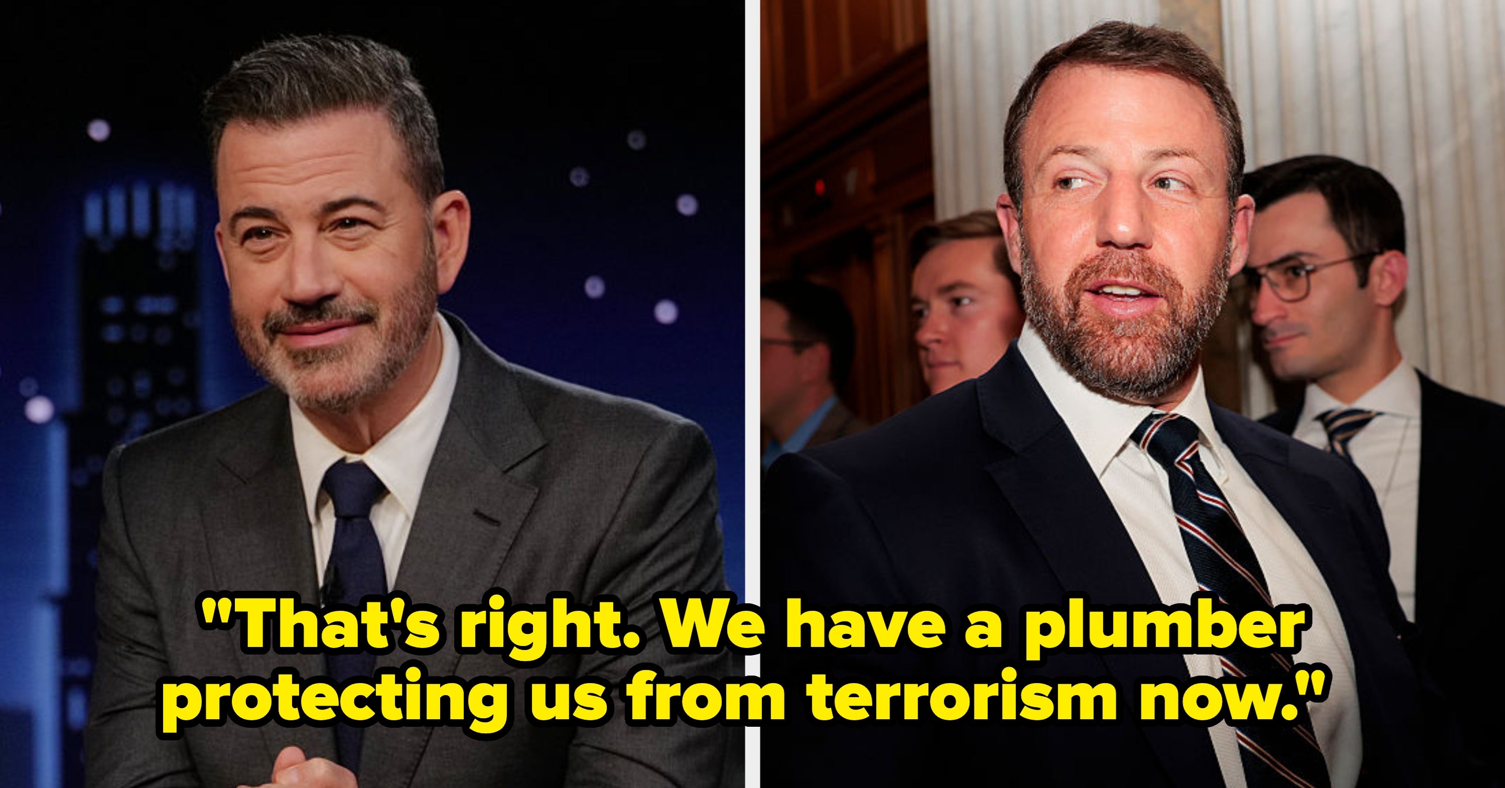 Jimmy Kimmel Addressed Backlash Over His Joke About Markwayne Mullin Being A Plumber By Calling Out The Hypocrites