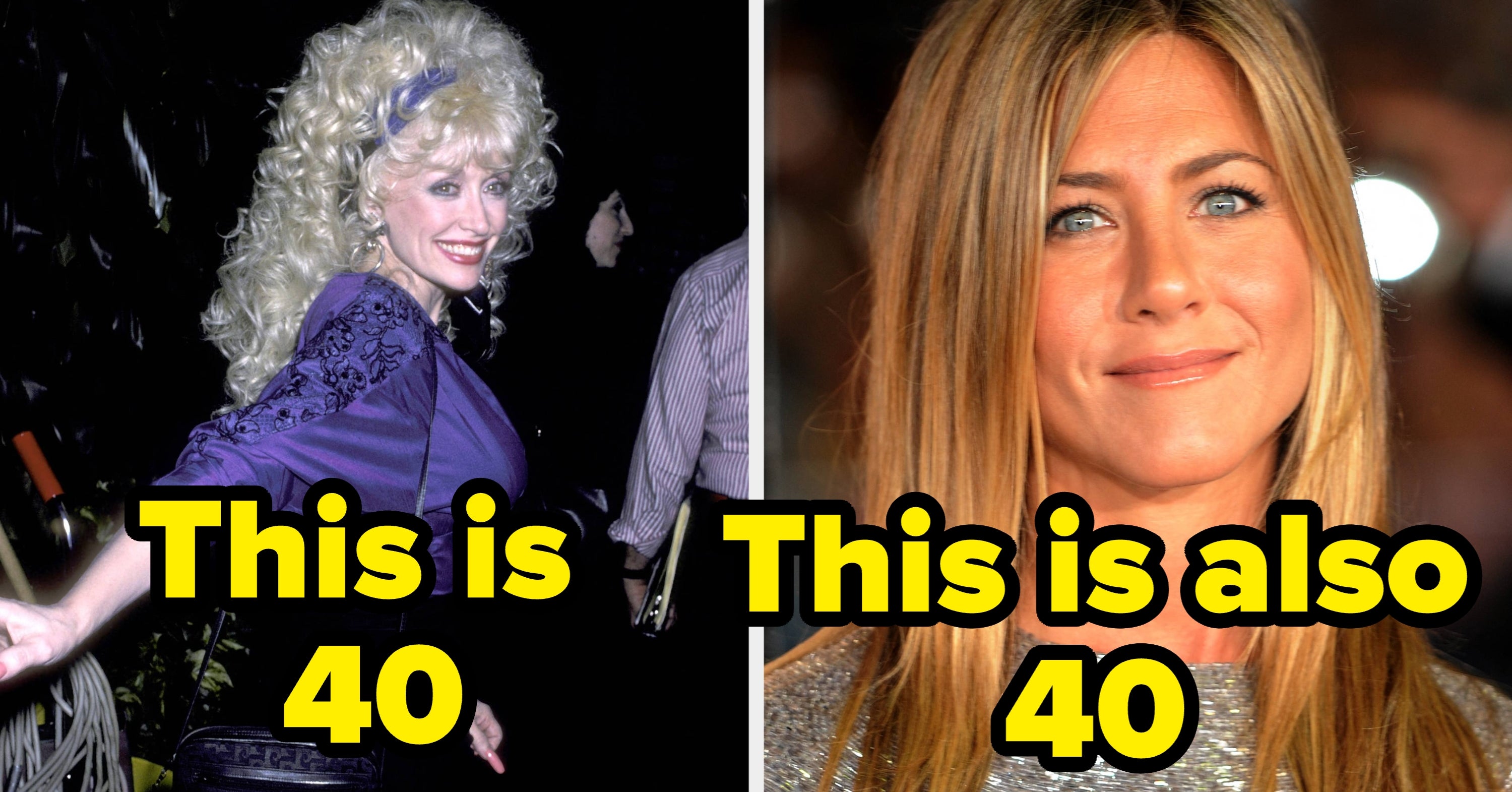 Here’s How 101 Celebrities Look At 40 Years Old