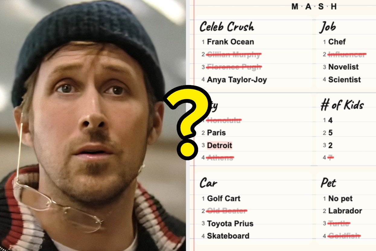 Remember M.A.S.H.? Play Again And Discover Your Future Life