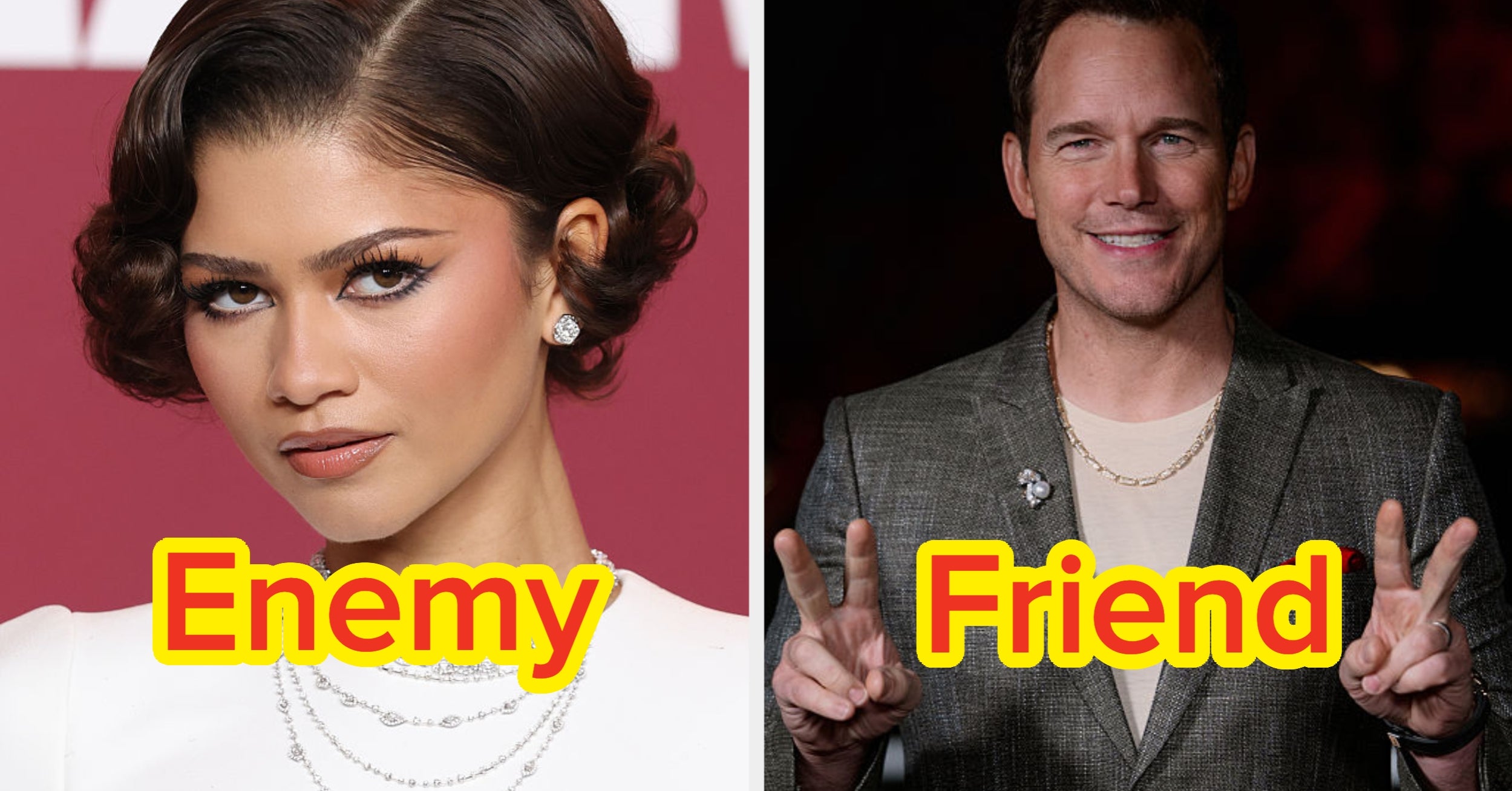 Which Actors Would Be Your Friend, Sibling, Or Enemy?