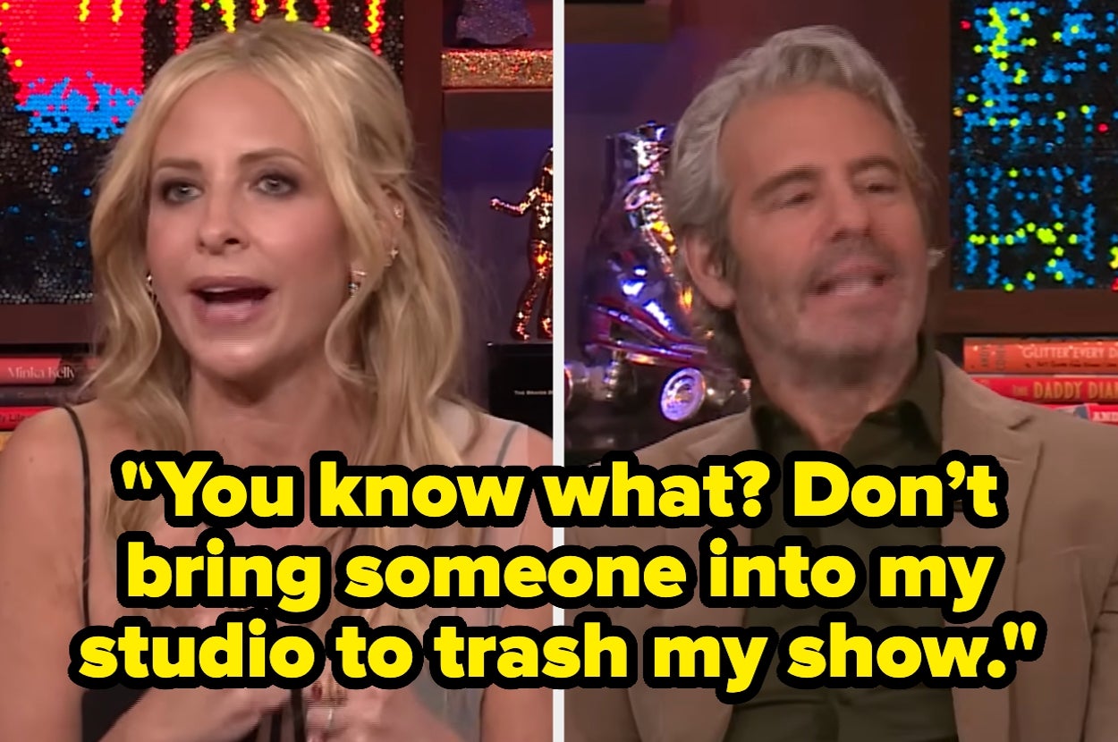 Here's The Ridiculous Reason Why Sarah Michelle Gellar And Andy Cohen Are Beefing — It's EXTREMELY Awkward