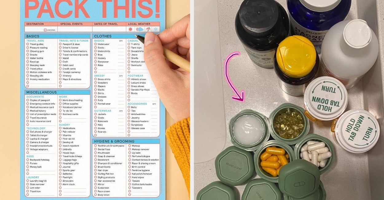 If You Feel A Bit Lost When It Comes To Packing A Suitcase, These 16 Things Are A Big Help