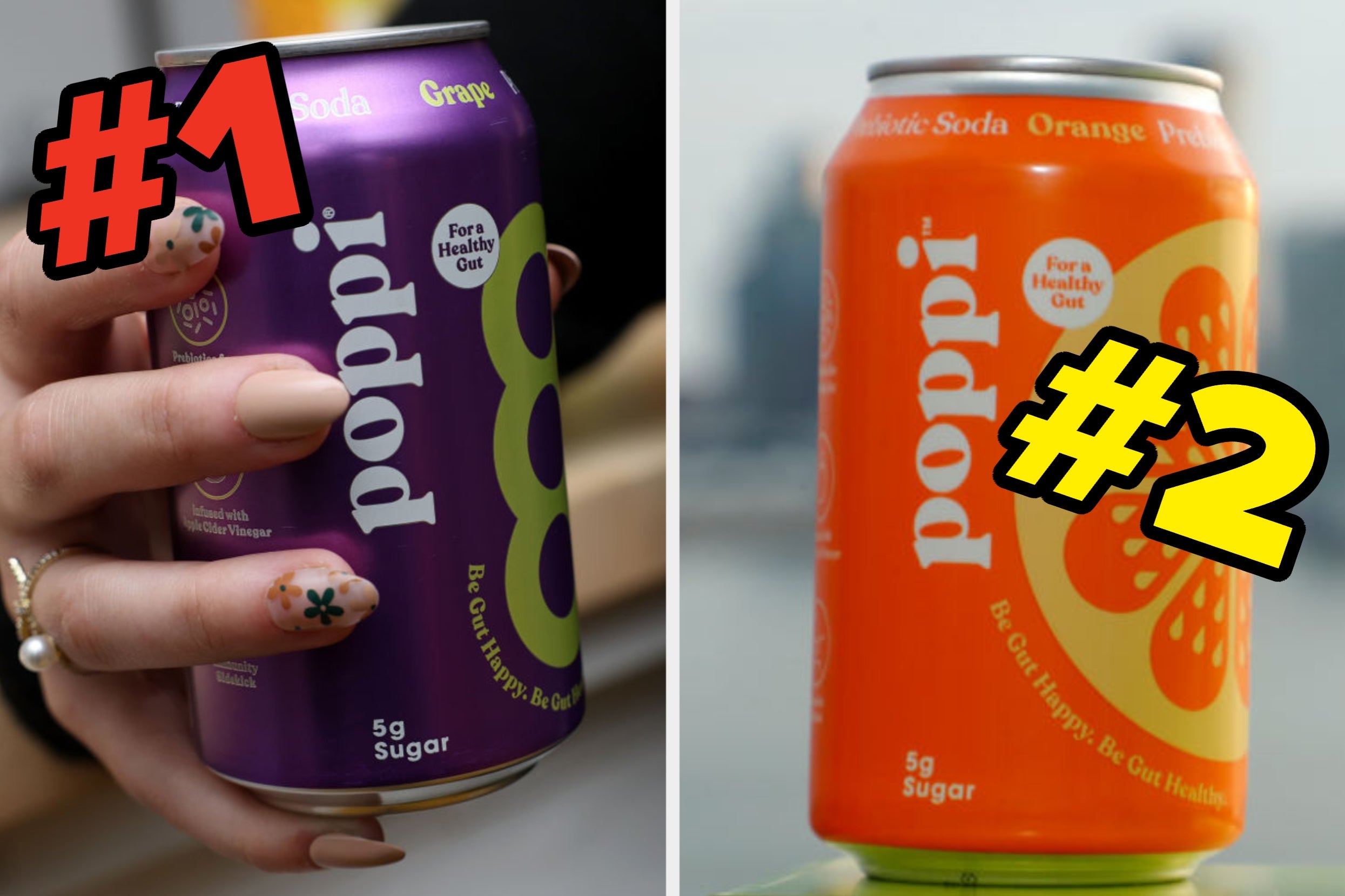 If You Have To Have A Little Fizz In Every Drink, You'll Find It Extremely Hard Choosing Between These Poppi Soda Flavors