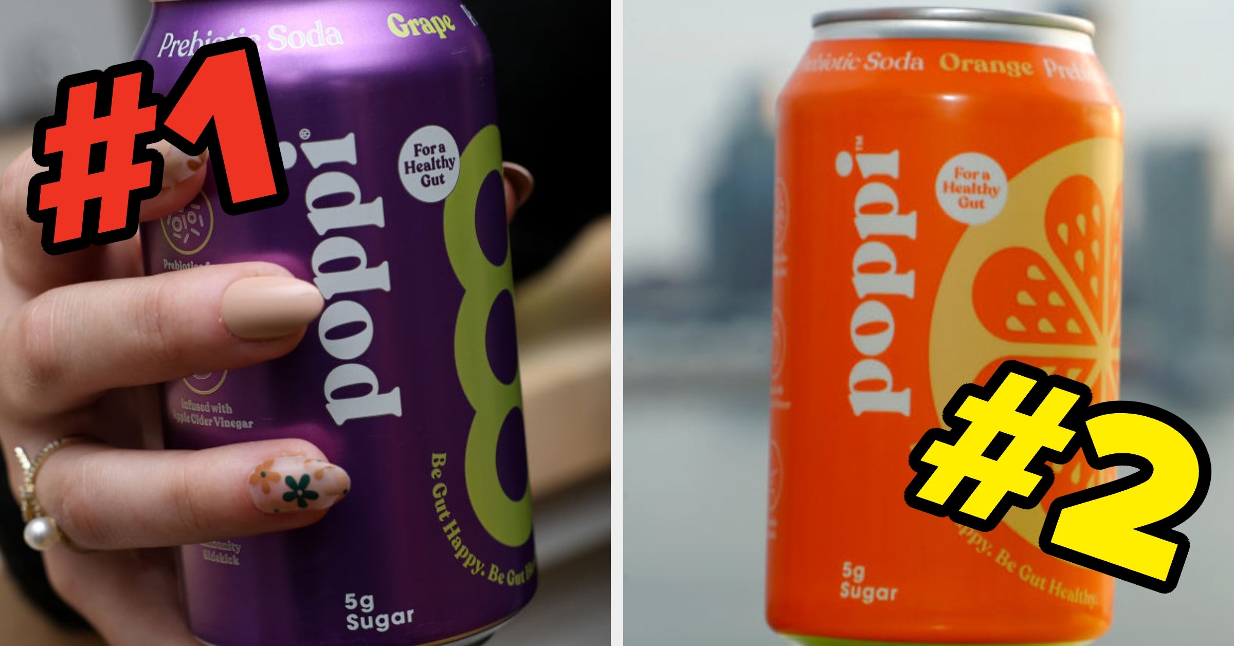 If You Have To Have A Little Fizz In Every Drink, You'll Find It Extremely Hard Choosing Between These Poppi Soda Flavors