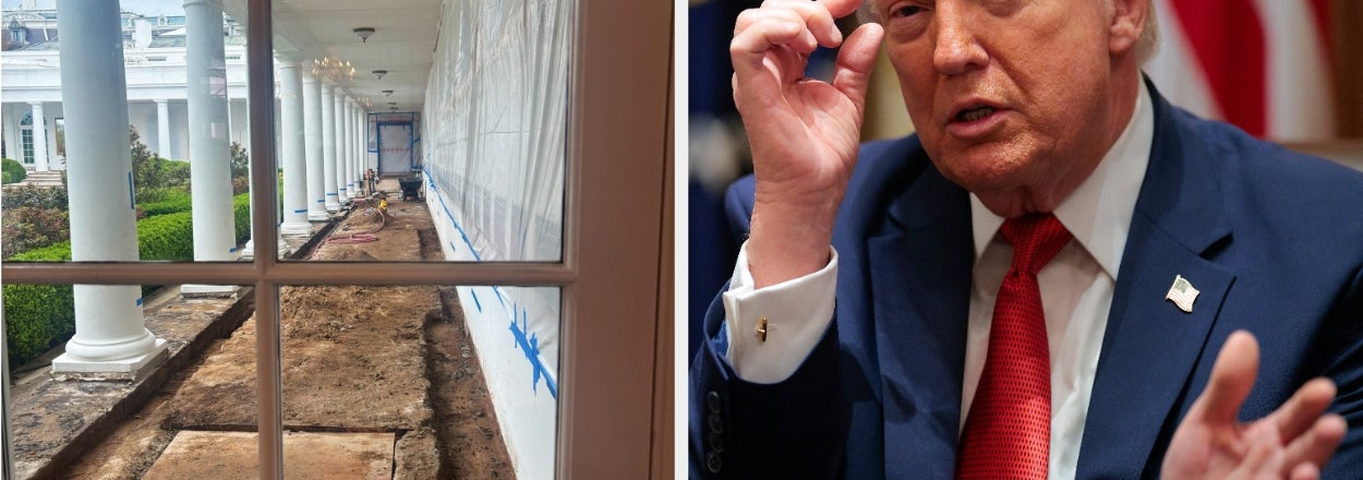 Yep, Donald Trump Just Unveiled A White House Renovation, And It’s Going Viral