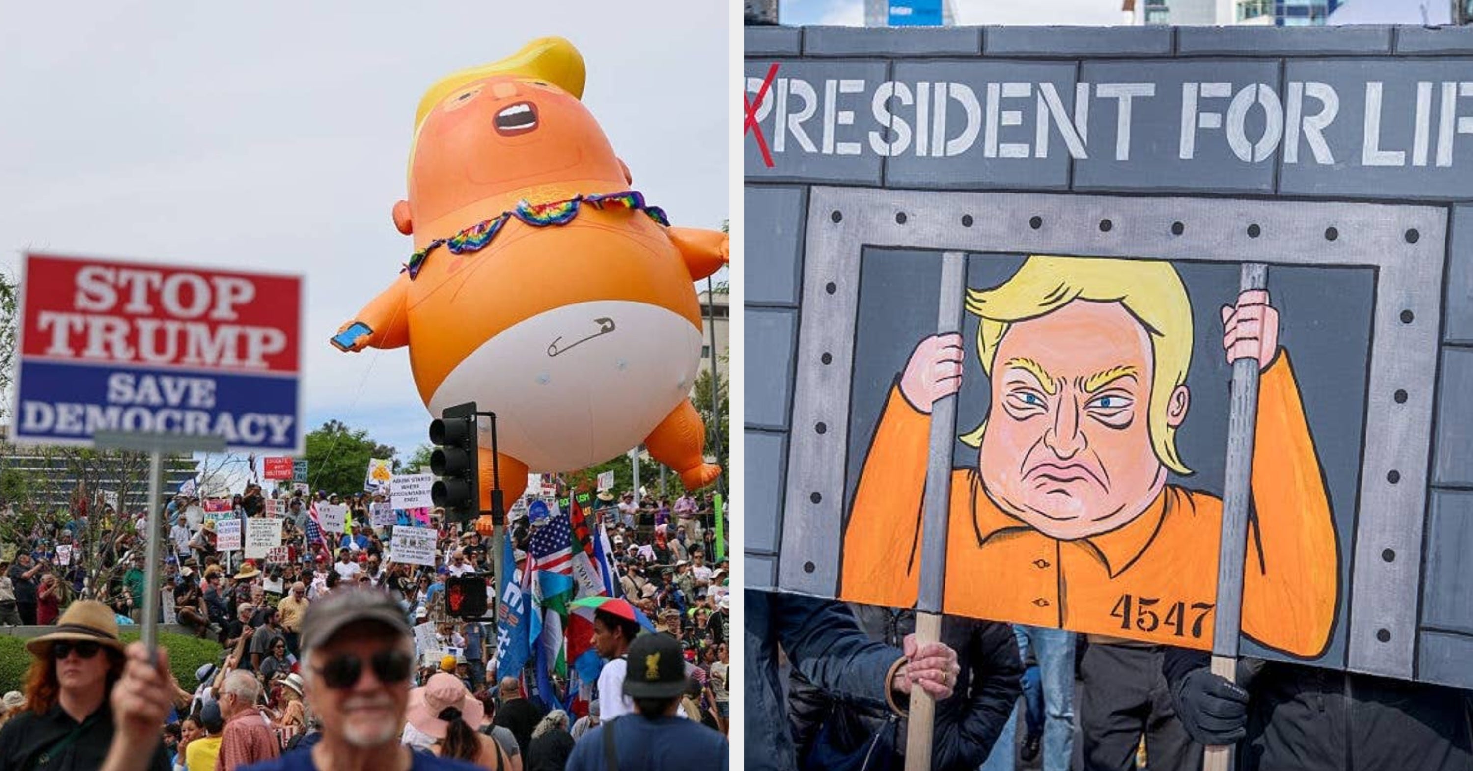 These "No Kings" Protest Signs Are So Impressive They Should Be On Display In A Museum