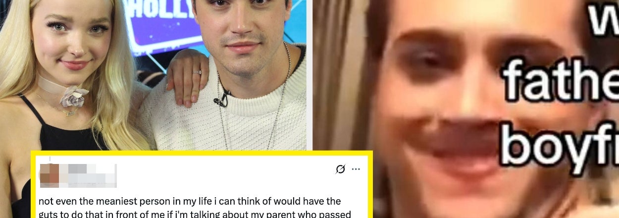 “What A Freak”: People Are Absolutely Horrified By This Resurfaced Clip Of Dove Cameron’s Then-Fiancé Ryan McCartan Seemingly Mocking Her As She Opened Up About Her Dead Dad