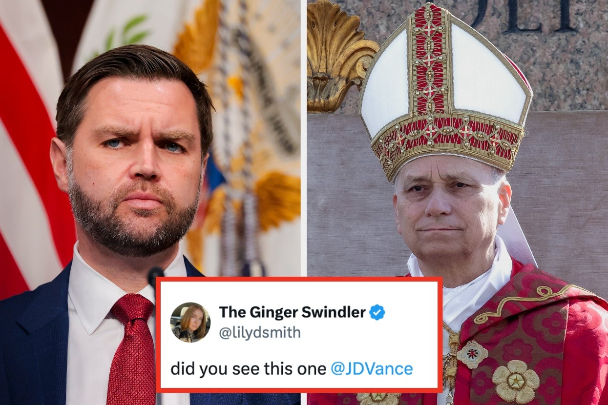 People Are 100% Convinced The Pope Just Subtweeted Donald Trump And JD Vance