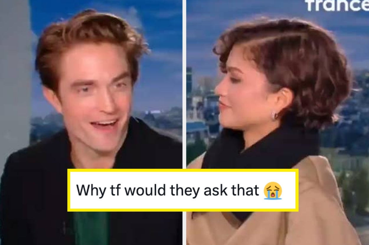 “Why TF Would They Ask That?” Zendaya And Robert Pattinson Are Being Praised For Their Measured Responses To A “Weird” Question About Tom Holland And Suki Waterhouse