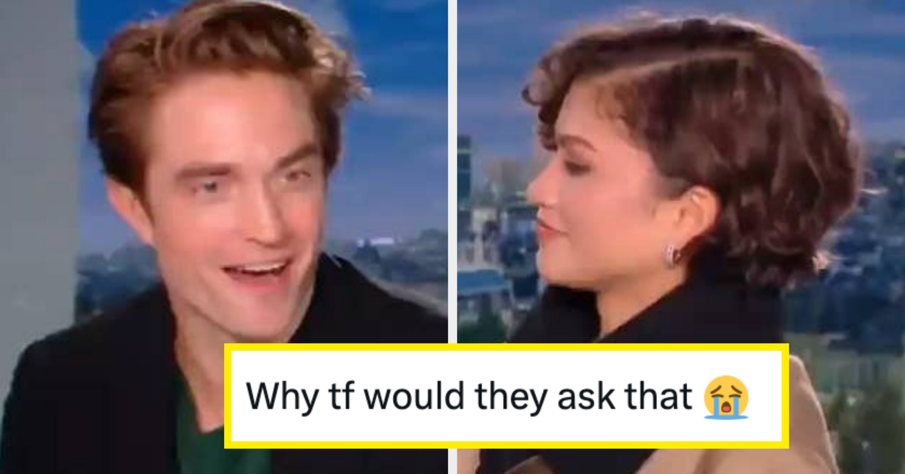 Zendaya and Robert Pattinson Earn Praise for Their Responses to a ‘Weird’ Question