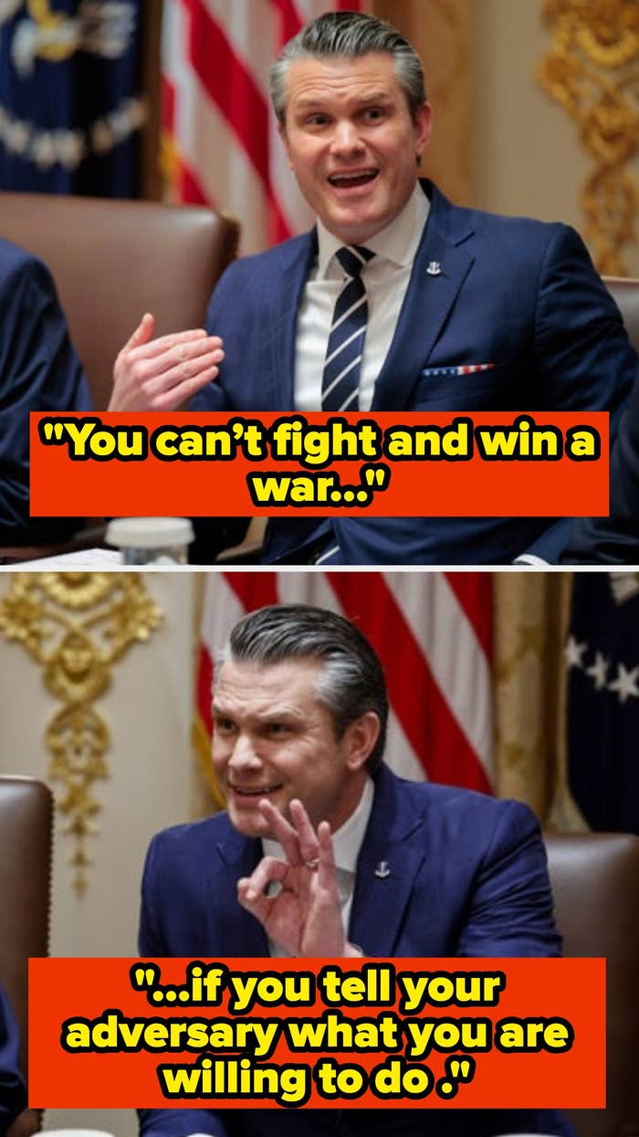 Man successful  suit   speaking and gesturing during meeting; punctuation  emphasizes strategical  discretion successful  conflict