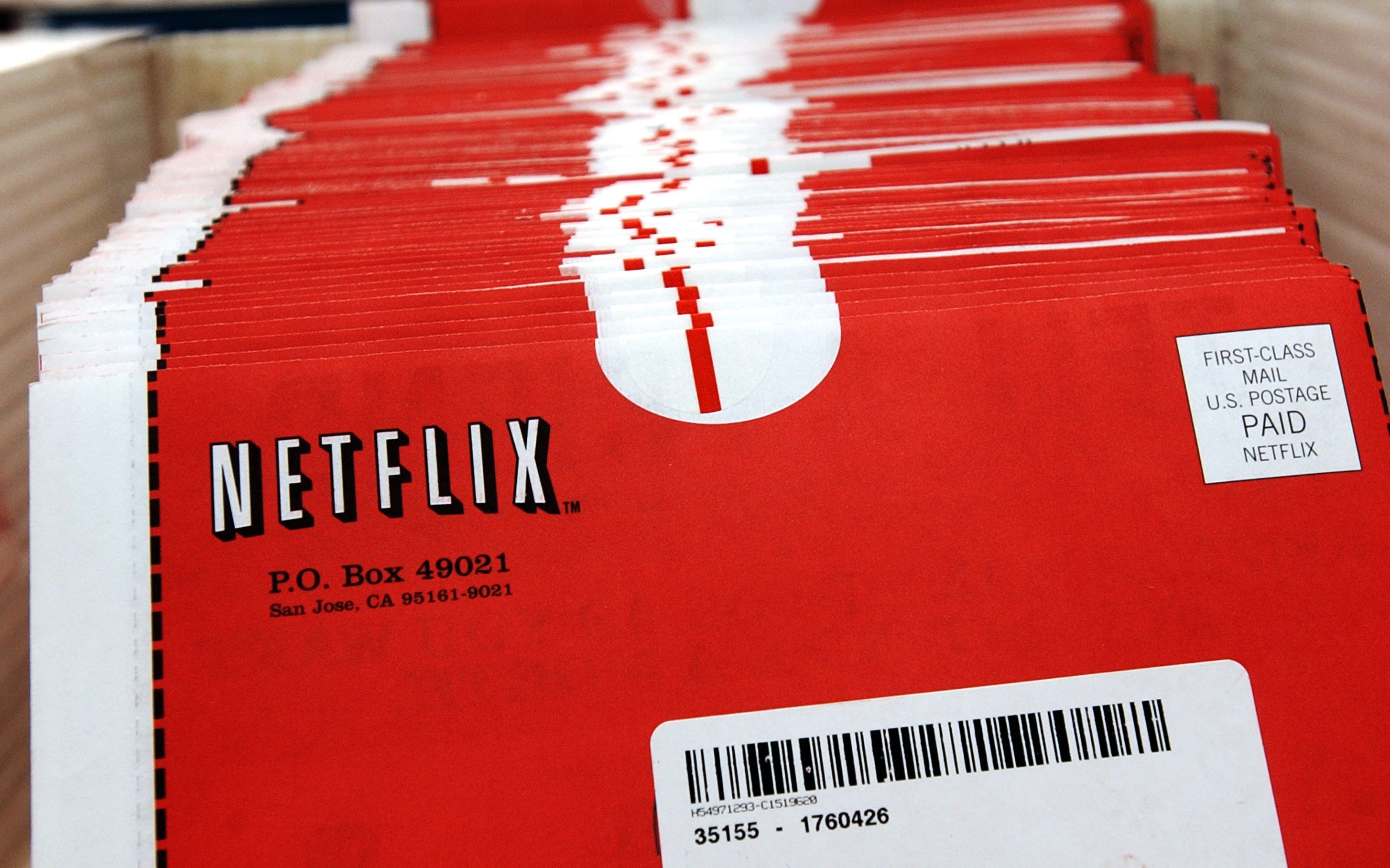 Netflix DVD envelopes