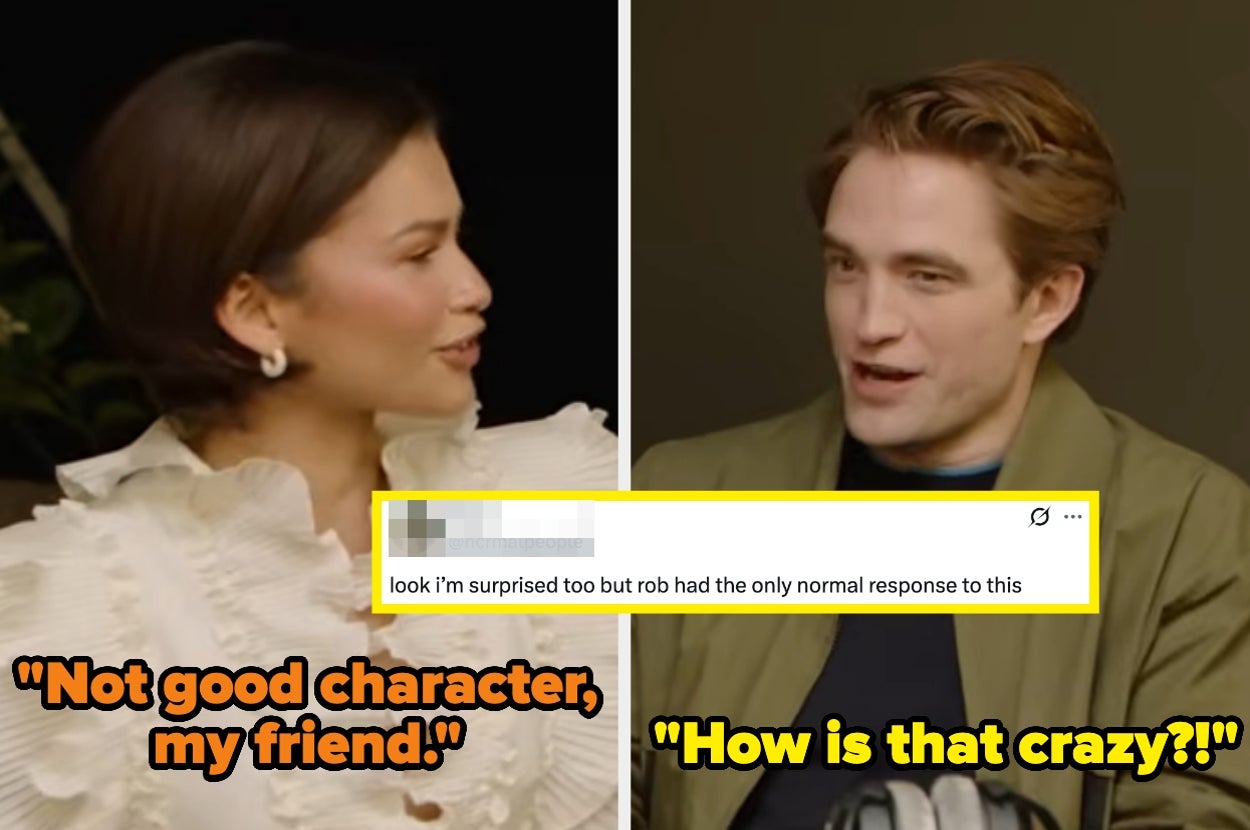 A Viral Clip Of Zendaya And Her “The Drama” Castmates Ganging Up On Robert Pattinson For His Relationship Advice Is Causing A Serious Stir Because, Well, He’s Right