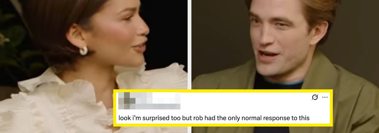A Viral Clip Of Zendaya And Her “The Drama” Castmates Ganging Up On Robert Pattinson For His Relationship Advice Is Causing A Serious Stir Because, Well, He’s Right